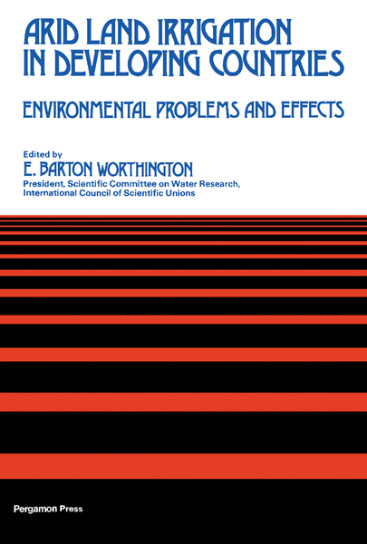 Arid Land Irrigation in Developing Countries