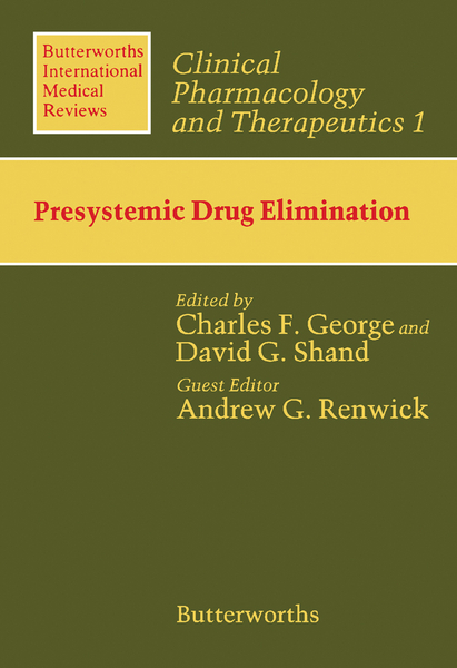 Presystemic Drug Elimination