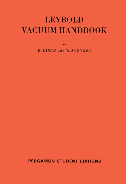 Leybold Vacuum Handbook