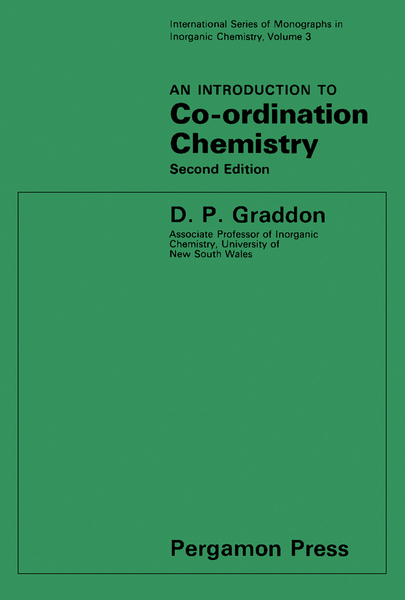 An Introduction to Co-Ordination Chemistry