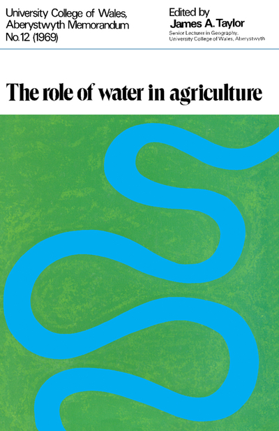 The Role of Water in Agriculture