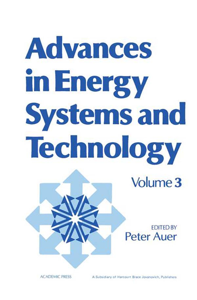 Advances in Energy Systems and Technology