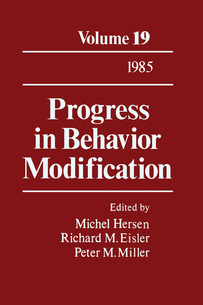 Progress in Behavior Modification