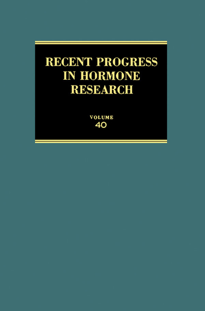 Recent Progress in Hormone Research