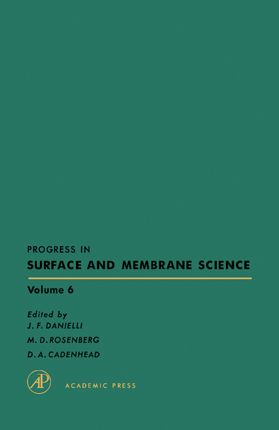 Progress in Surface and Membrane Science