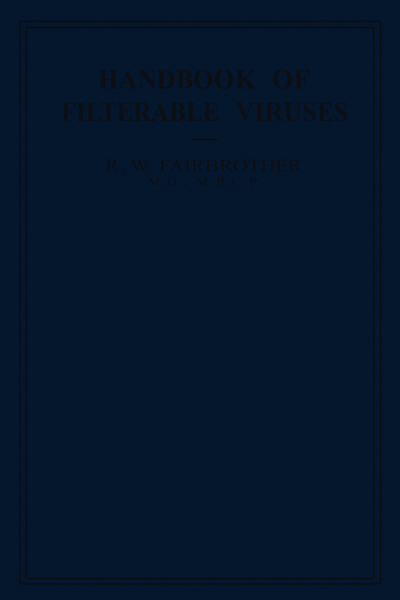 Handbook of Filterable Viruses