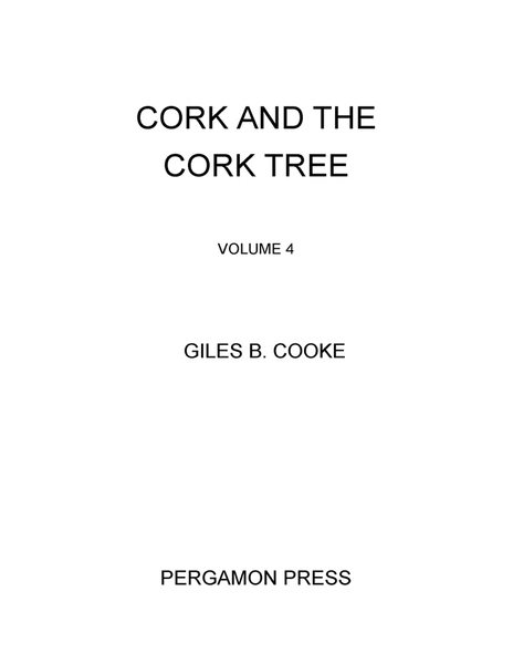 Cork and the Cork Tree