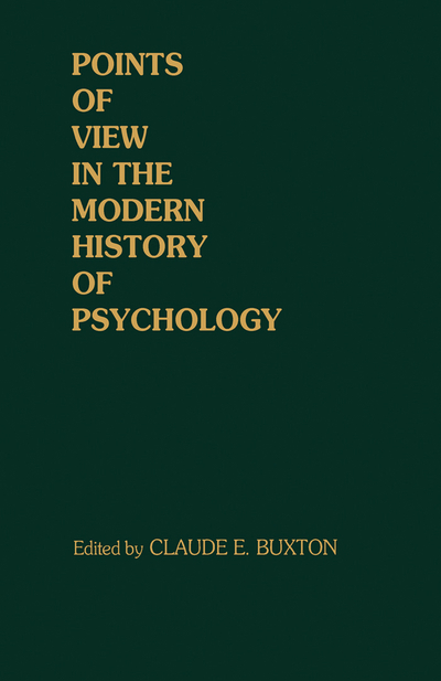 Points of View in the Modern History of Psychology