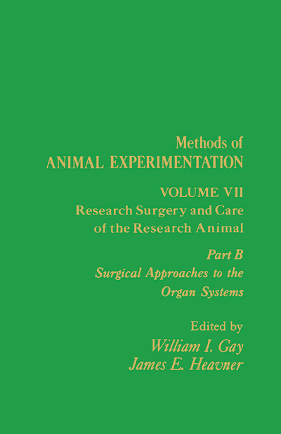 Research Surgery and Care of the Research Animal