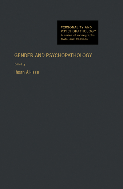 Gender and Psychopathology