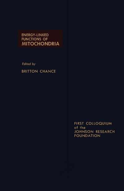 Energy-Linked Functions of Mitochondria