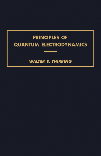 Principles of Quantum Electrodynamics