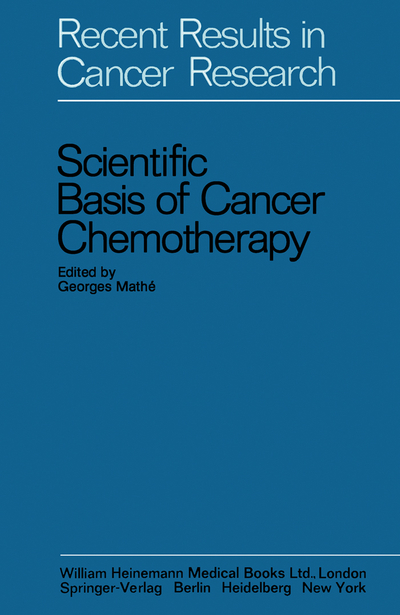 Scientific Basis of Cancer Chemotherapy