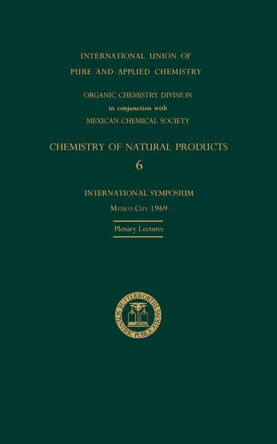 The Chemistry of Natural Products: 6