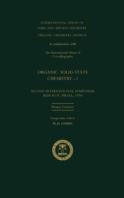 Organic Solid-State Chemistry—2