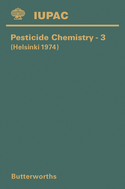 Pesticide Chemistry–3