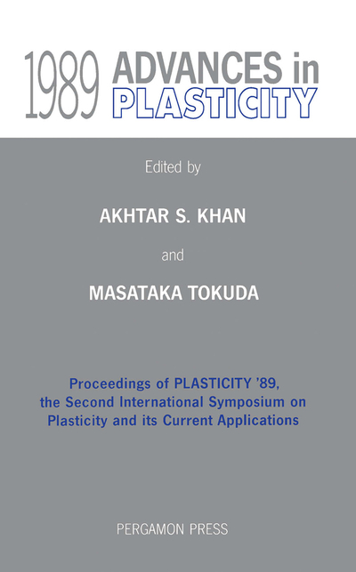 Advances in Plasticity 1989