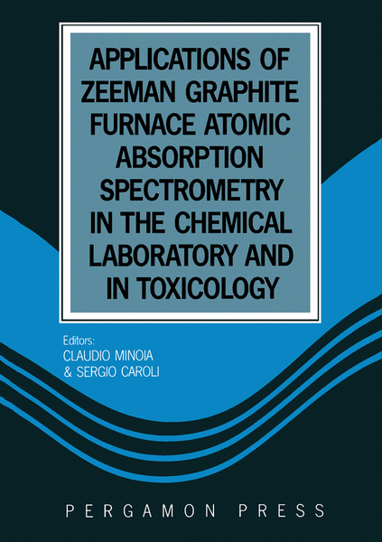 Applications of Zeeman Graphite Furnace Atomic Absorption Spectrometry in the Chemical Laboratory and in Toxicology