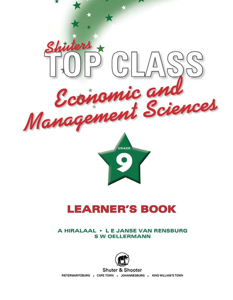 EPUB TOP CLASS EMS GRADE 9 LEARNER'S BOOK