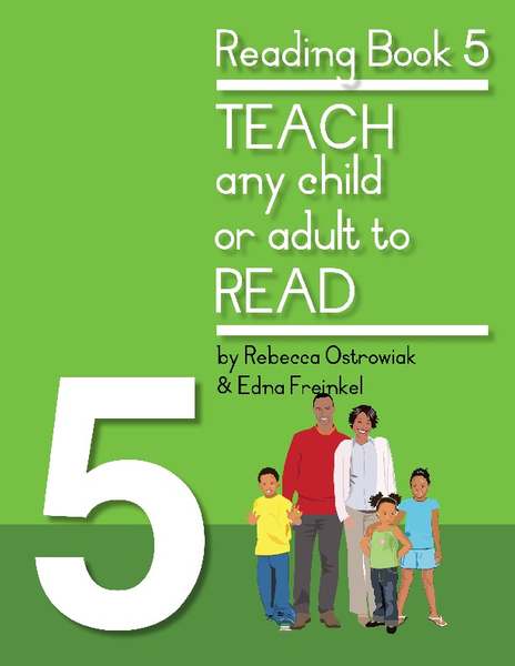 TEACH any child or adult to READ: Reading Book 5