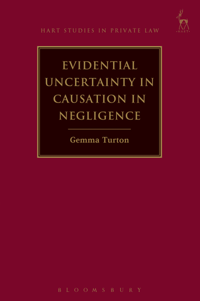 Evidential Uncertainty in Causation in Negligence