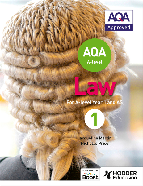 AQA A-level Law for Year 1/AS