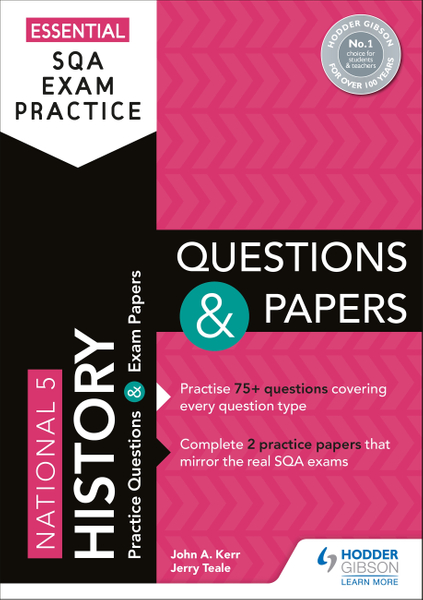 Essential SQA Exam Practice: National 5 History Questions and Papers