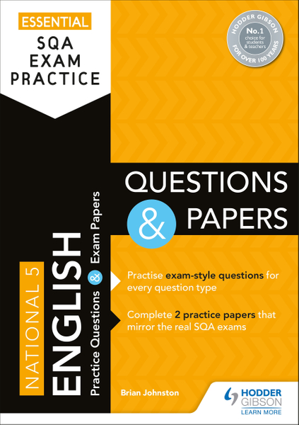 Essential SQA Exam Practice: National 5 English Questions and Papers