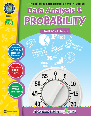 Data Analysis & Probability - Drill Sheets Gr. PK-2