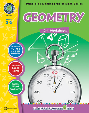 Geometry - Drill Sheets Gr. 3-5