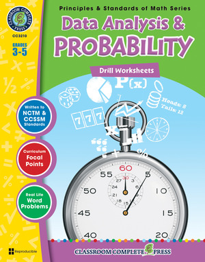 Data Analysis & Probability - Drill Sheets Gr. 3-5