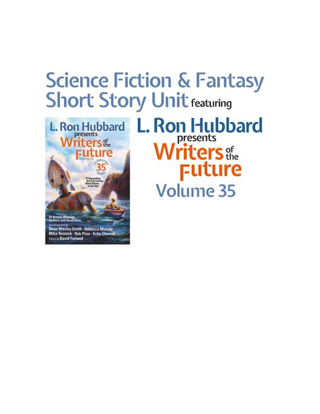 Writers of the Future Vol 35 Lesson Plan