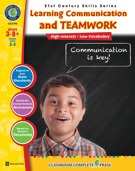 21st Century Skills - Learning Communication & Teamwork Gr. 3-8+