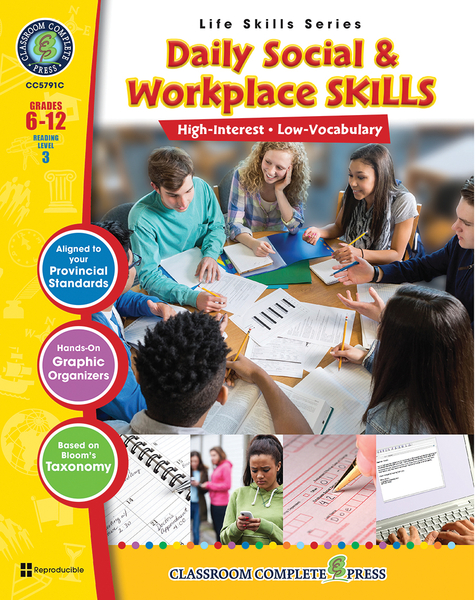 Daily Social & Workplace Skills Gr. 6-12 - Canadian Content