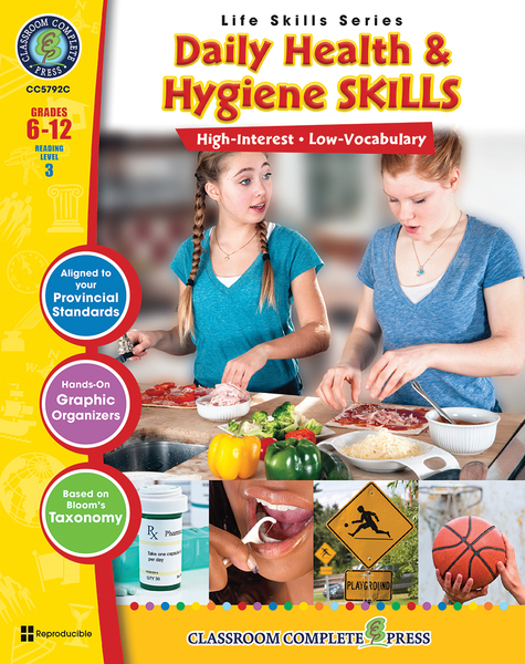 Daily Health & Hygiene Skills Gr. 6-12 - Canadian Content