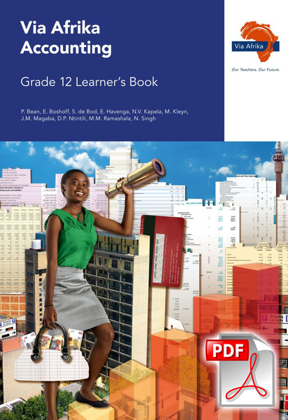 eBook (ePDF): Via Afrika Accounting Grade 12 Learner's Book