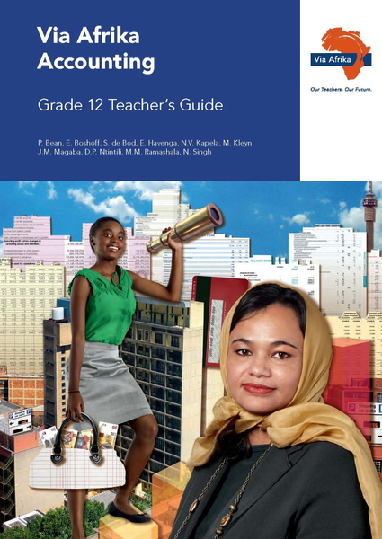 eBook (ePDF): Via Afrika Accounting Grade 12 Teacher's Guide