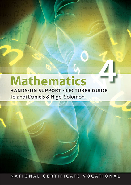 Mathematics Hands-On Support Lecturer Guide NCV4 (Perpetual license)