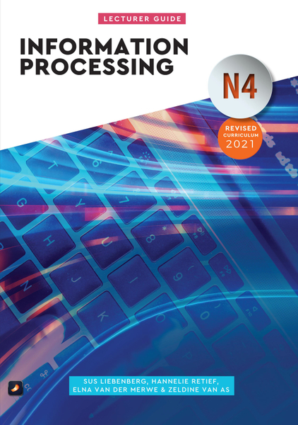 N4 Information Processing Lecturer Guide