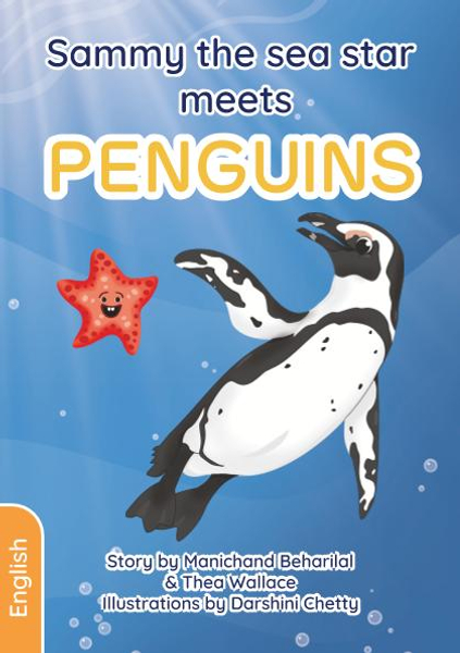 Sammy the sea star meets PENGUINS