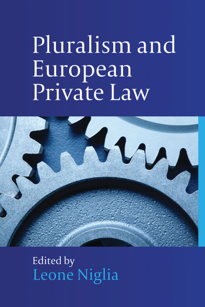 Pluralism and European Private Law