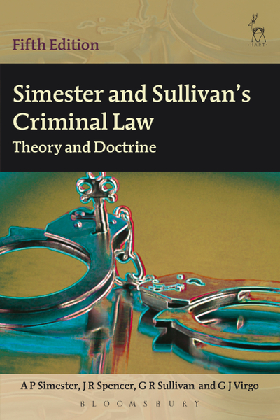 Simester and Sullivan's Criminal Law