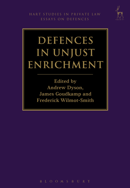 Defences in Unjust Enrichment