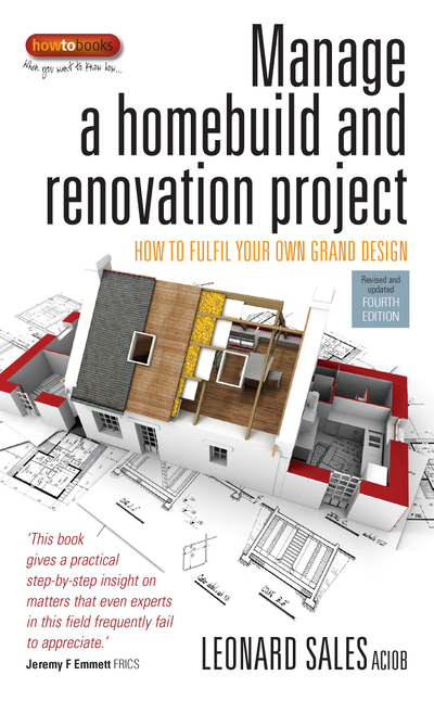 Manage A Home Build And Renovation Project 4th Edition