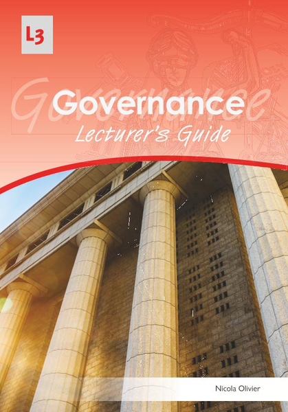Governance Level 3 Lecturer's Guide