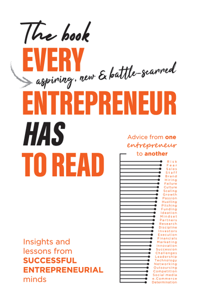 The Book Every Entrepreneur Has to Read: Advice from one entrepreneur to another