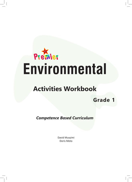 Premier Environmental Activities Workbook Grade 1