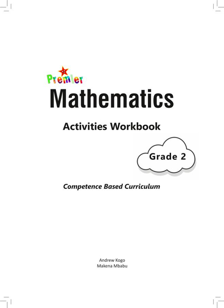 Premier Mathematics Activities Workbook Grade 2