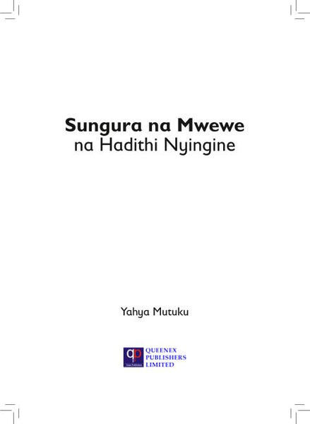 Sungura na Mwewe na Hadithi Nyingine