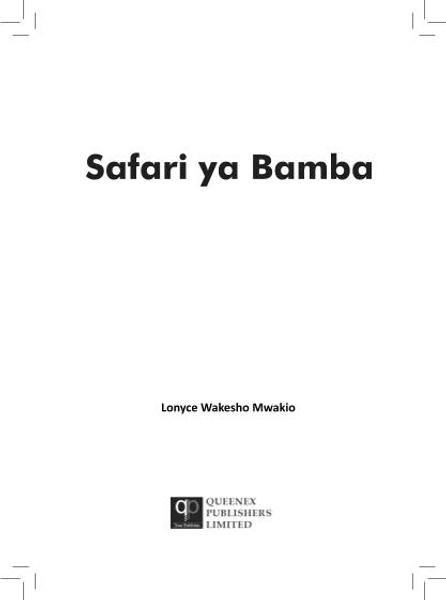 Safari ya Bamba